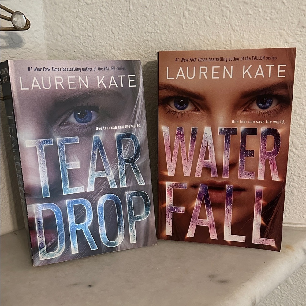 Lauren Kate Teardrop and Waterfall Books
